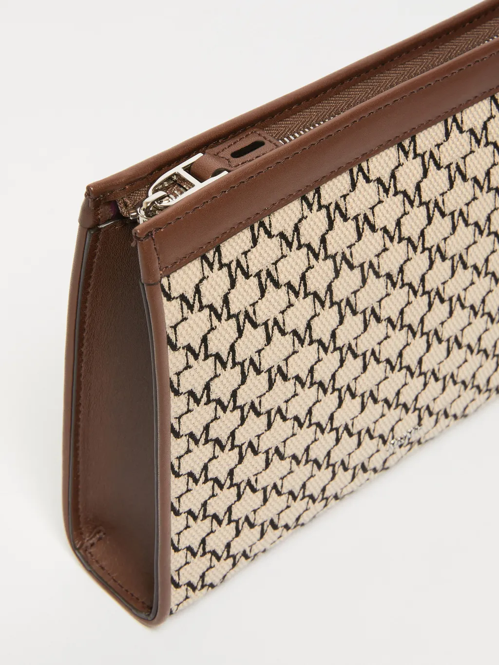 Mmtrousses Logo Plaque Zip-Up Wallet