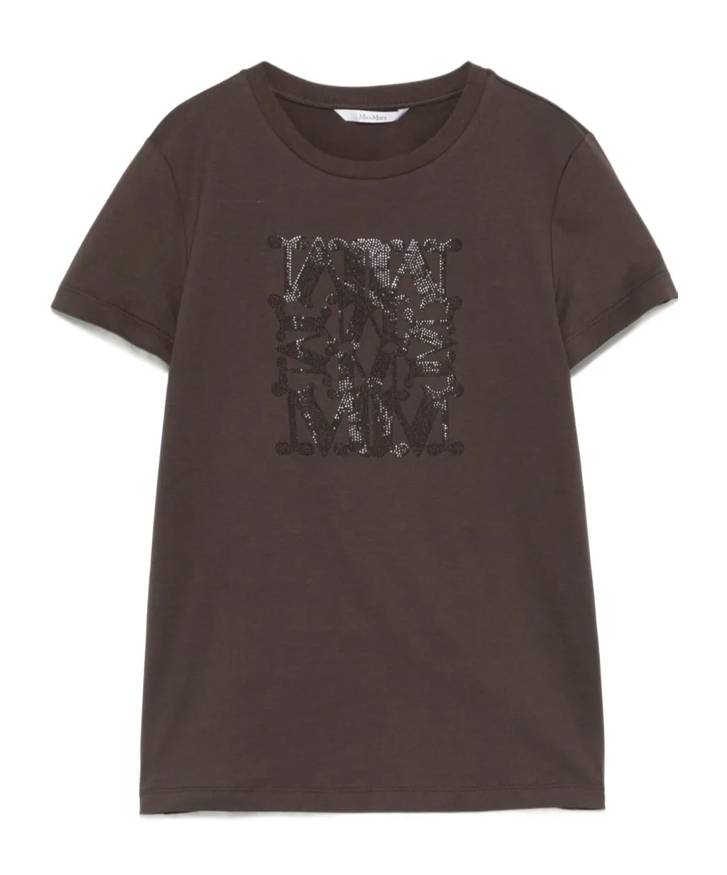 Logo Embroidered Crewneck T-Shirt