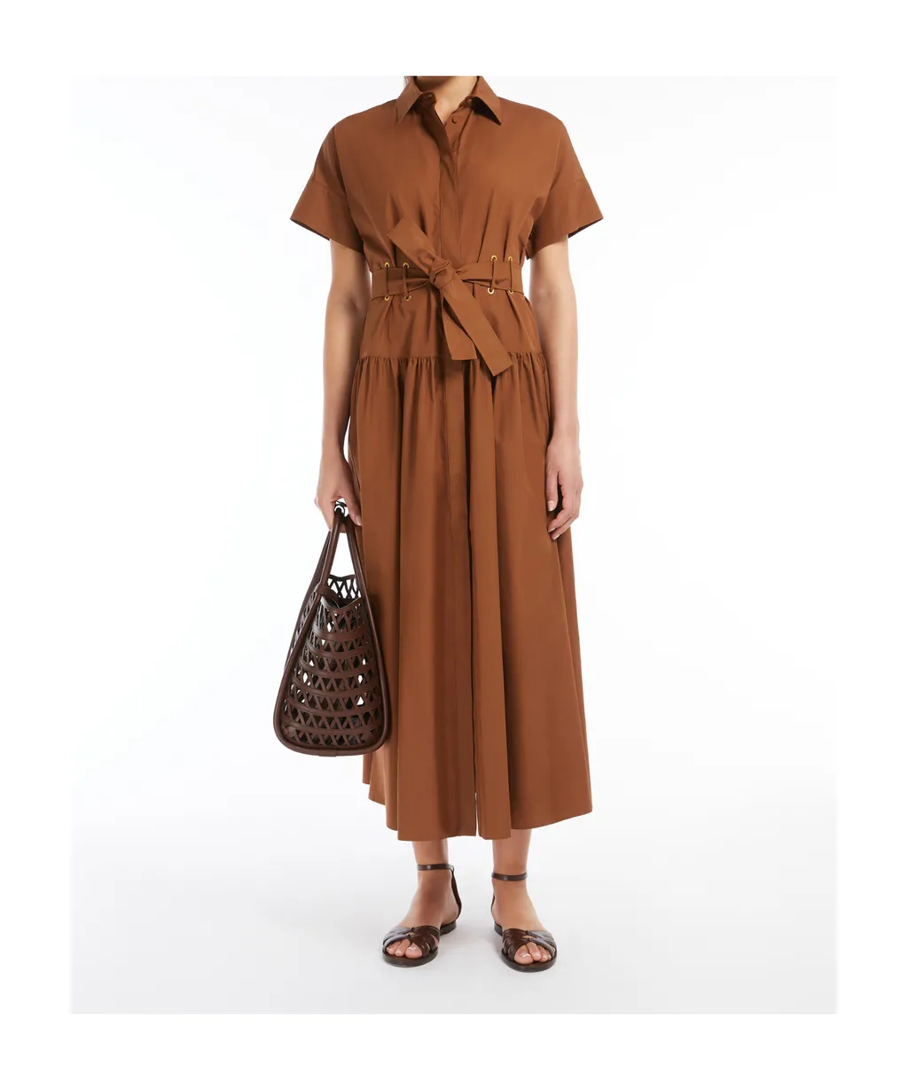 Poplin Shirt Dress
