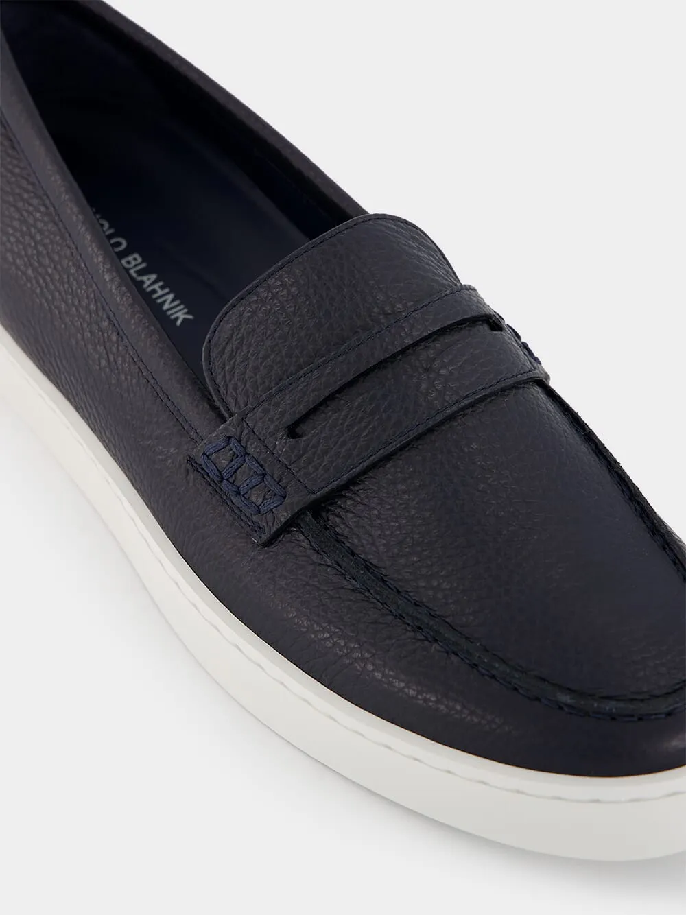 Round Head Loafer Shoes