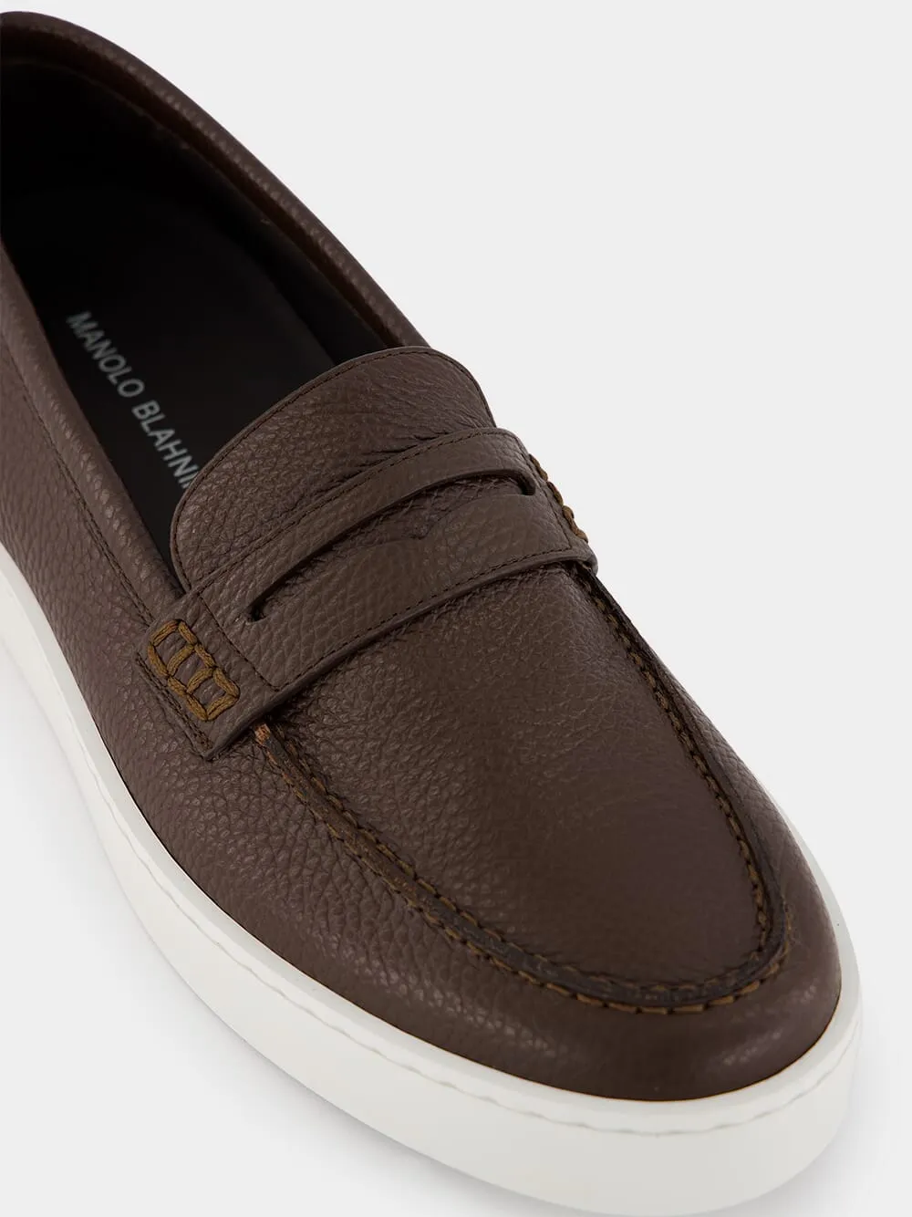 Round Head Loafer Shoes
