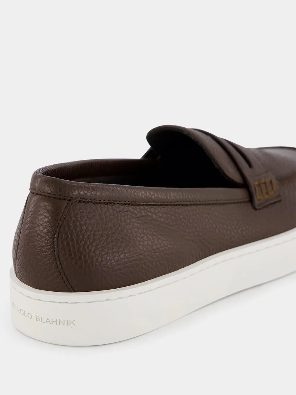 Round Head Loafer Shoes
