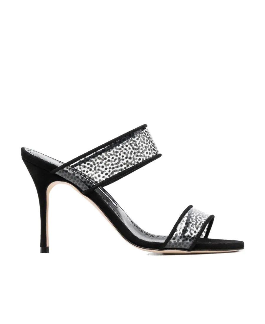 Round Head High-Heeled Sandals