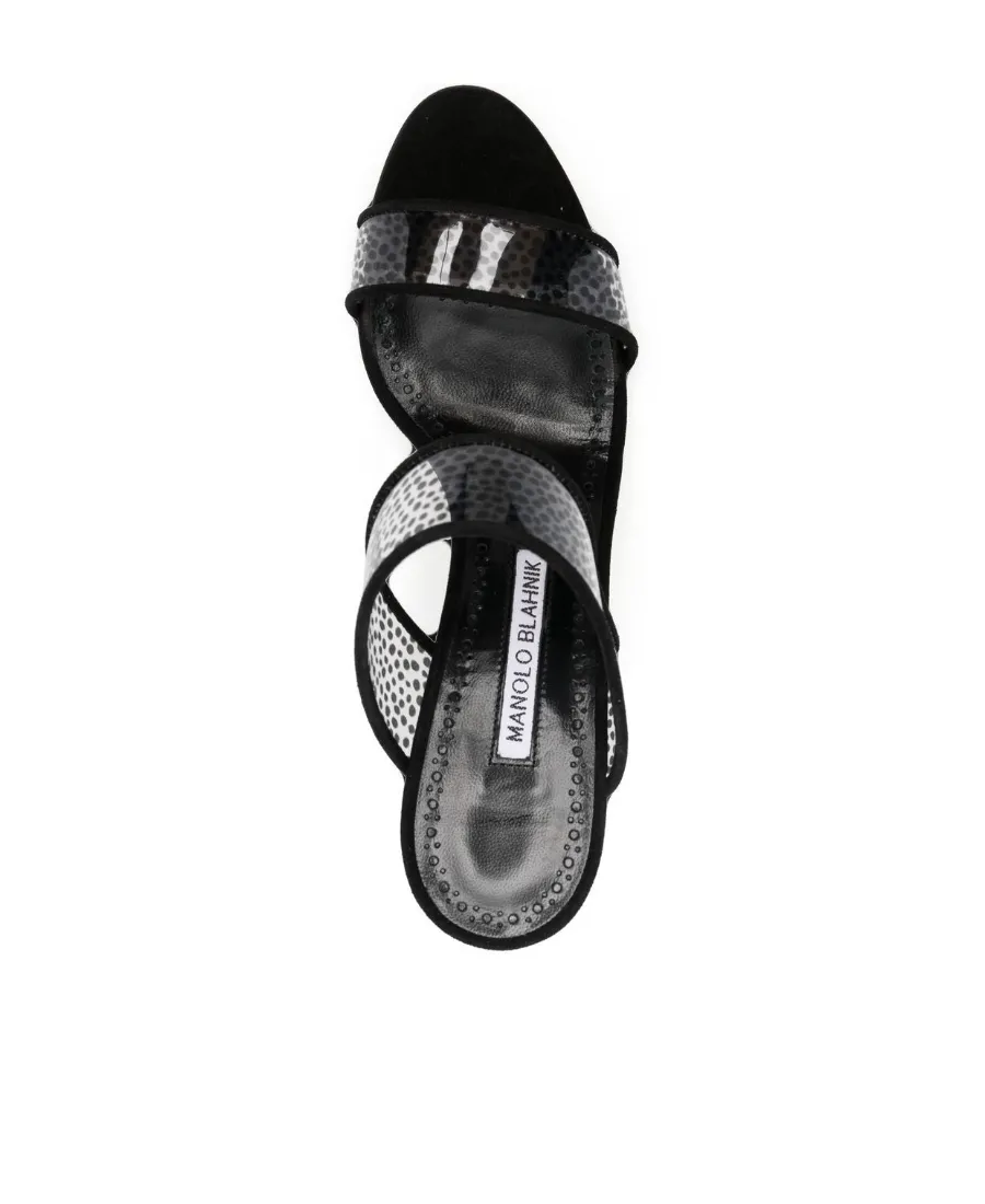 Round Head High-Heeled Sandals