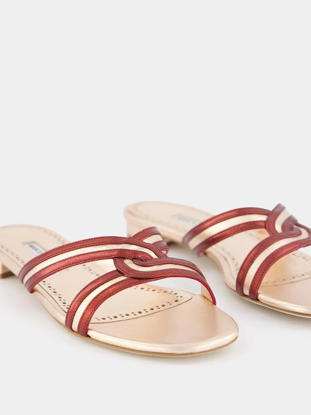 Gasachan Knot Detailed Sandals