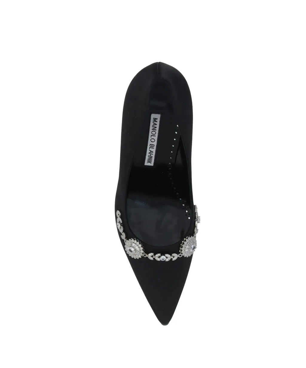 Lamikpump Embellished Satin Pumps
