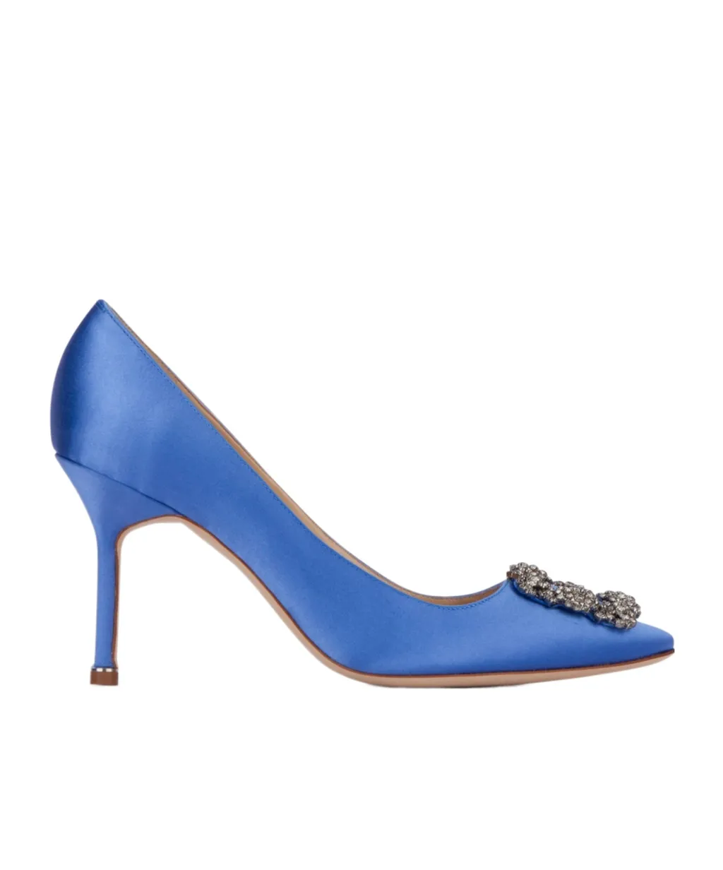 Hangisi Embellished Satin Pumps