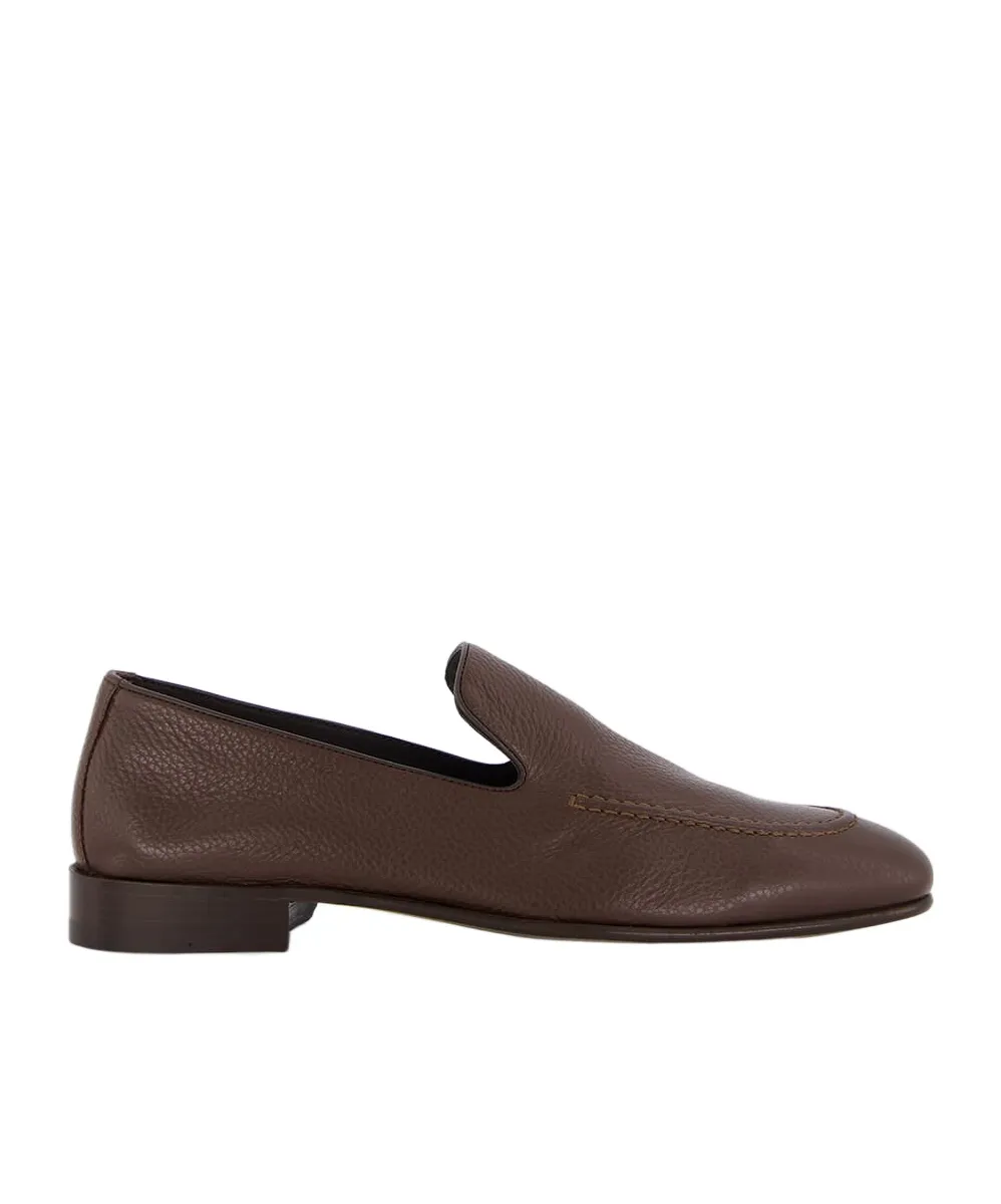 Round Head Loafer Shoes
