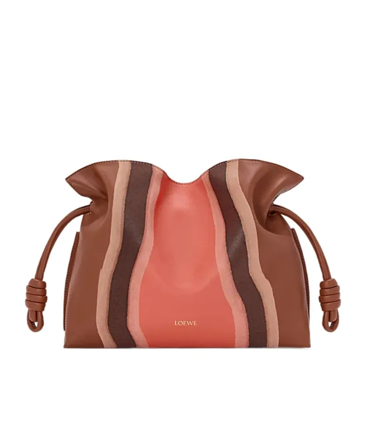 Medium Flamenco Clutch In Nappa Calfskin