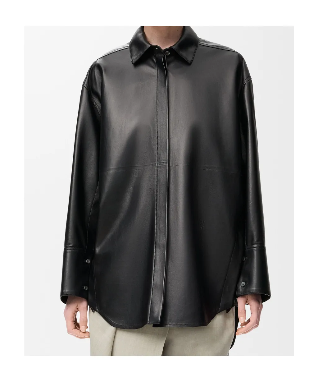 Shirt In Nappa Lambskin