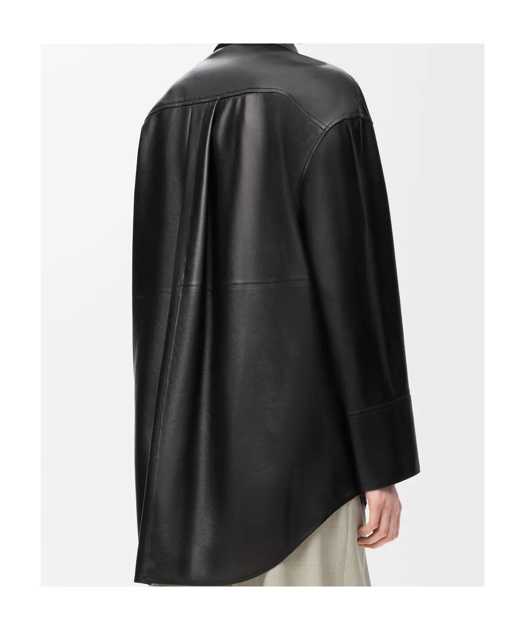 Shirt In Nappa Lambskin