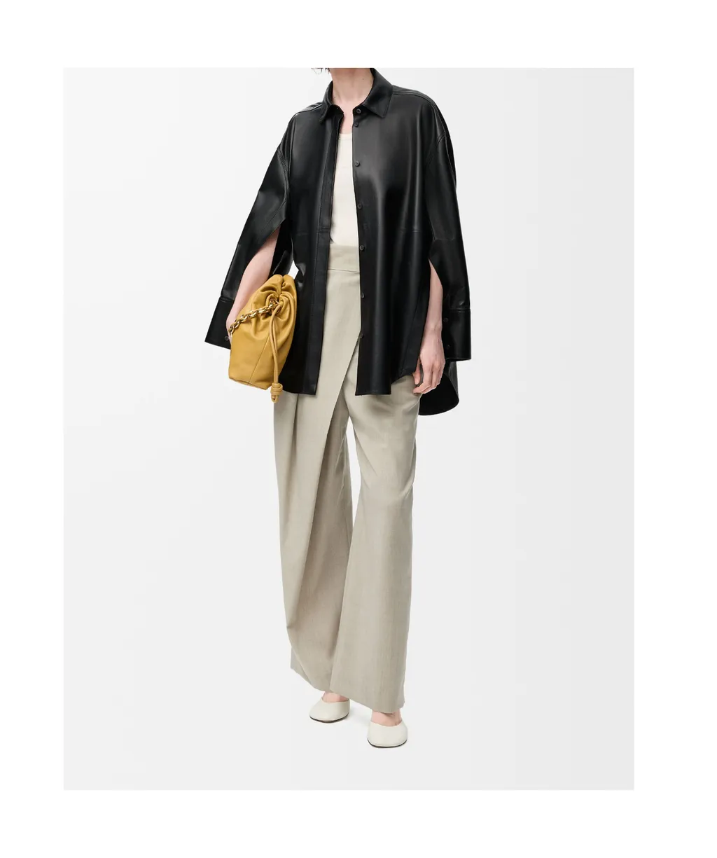 Shirt In Nappa Lambskin