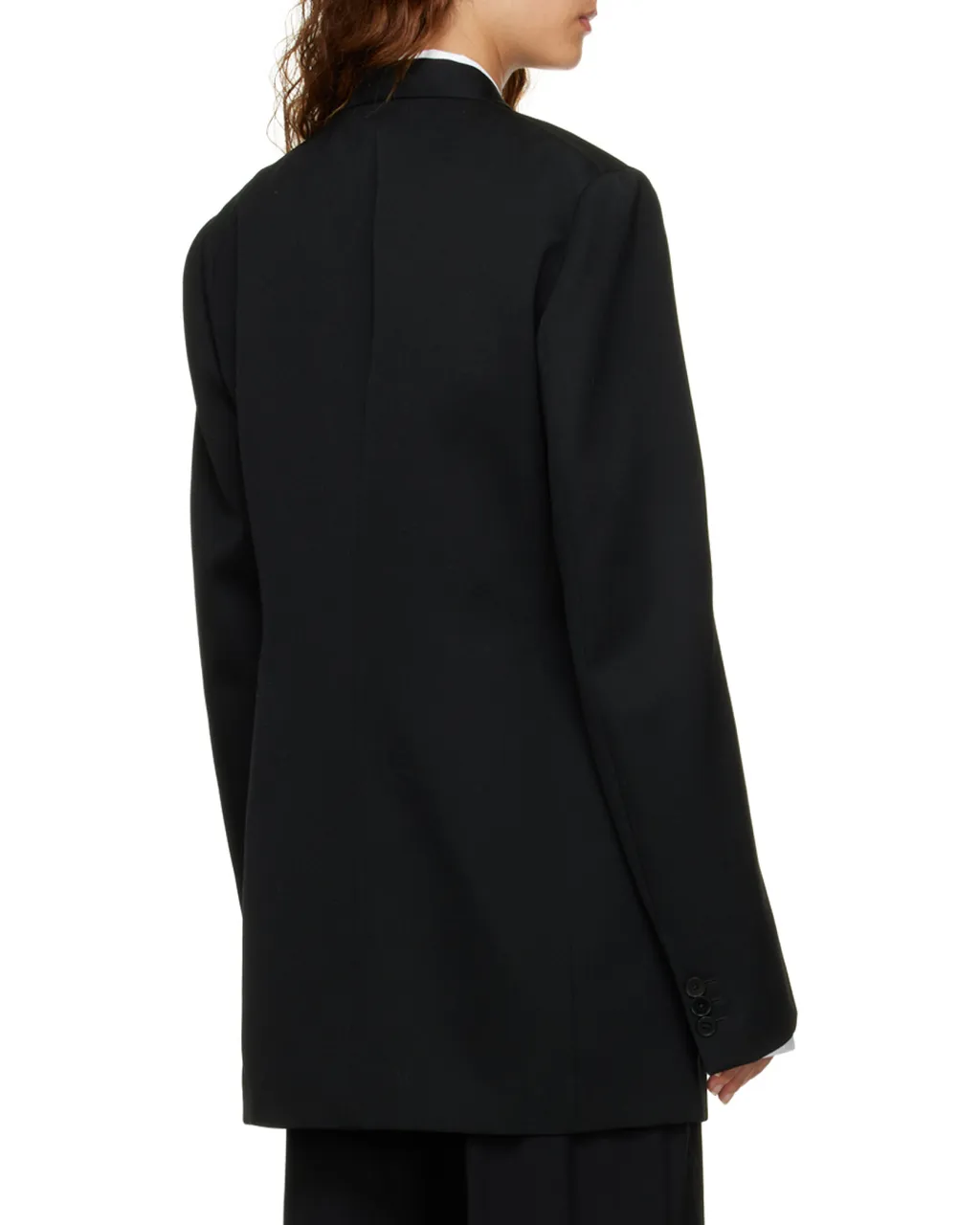 Single-Breasted Tailored Jacket