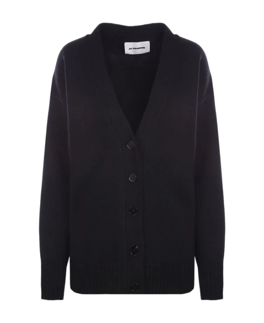 V-Neck Knitted Cardigan