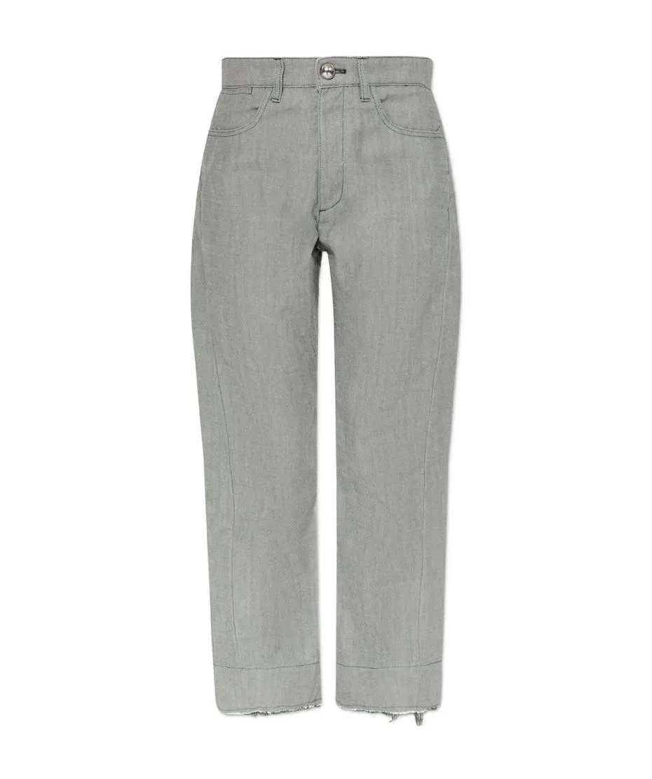 High-Rise Wide-Leg Trousers