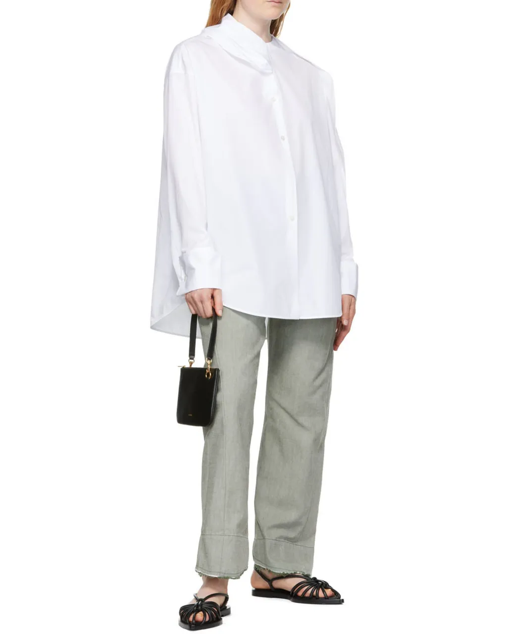 High-Rise Wide-Leg Trousers