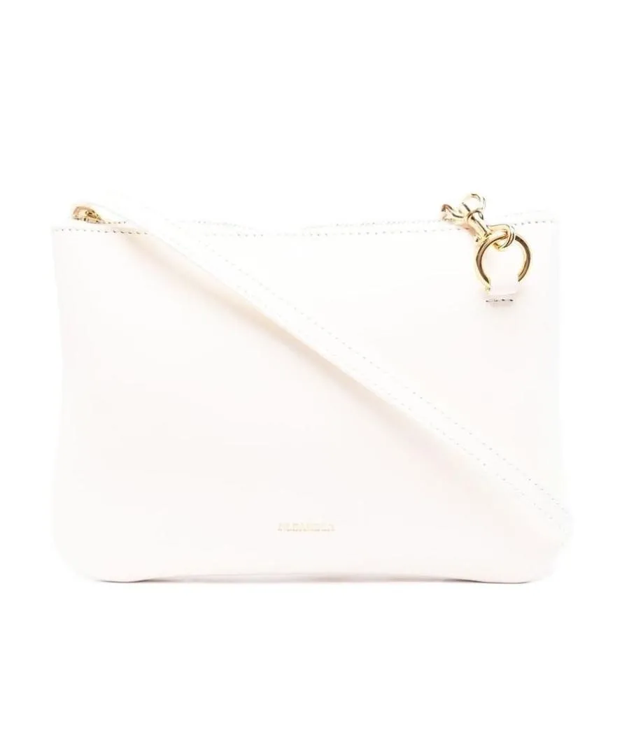 Logo Embossed Medium Shoulder Bag
