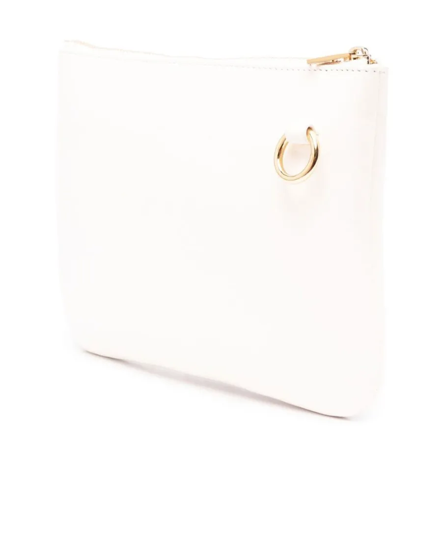 Logo Embossed Medium Shoulder Bag