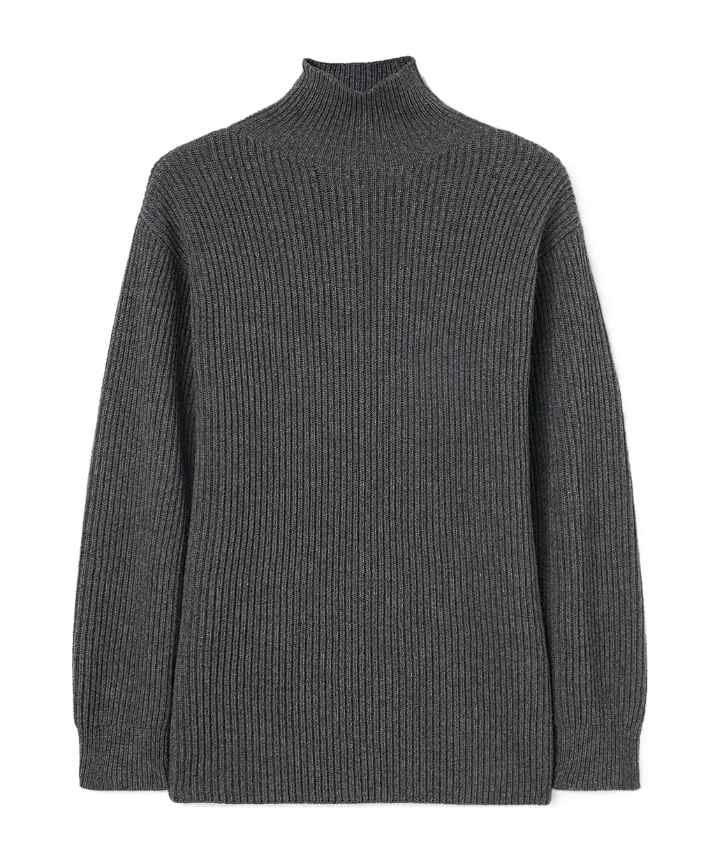 High Neck Oversized Jumper