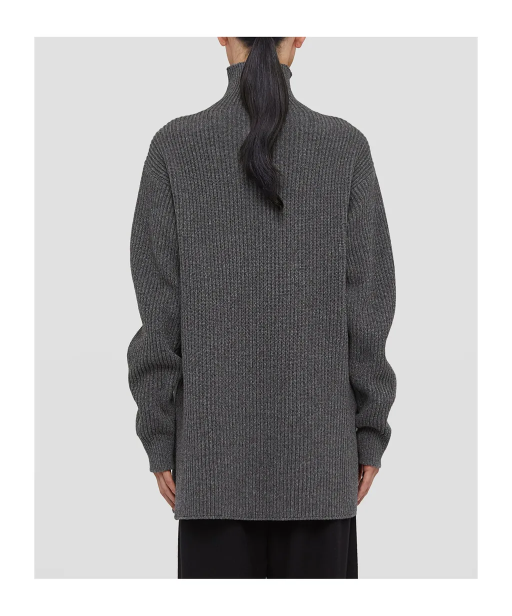 High Neck Oversized Jumper