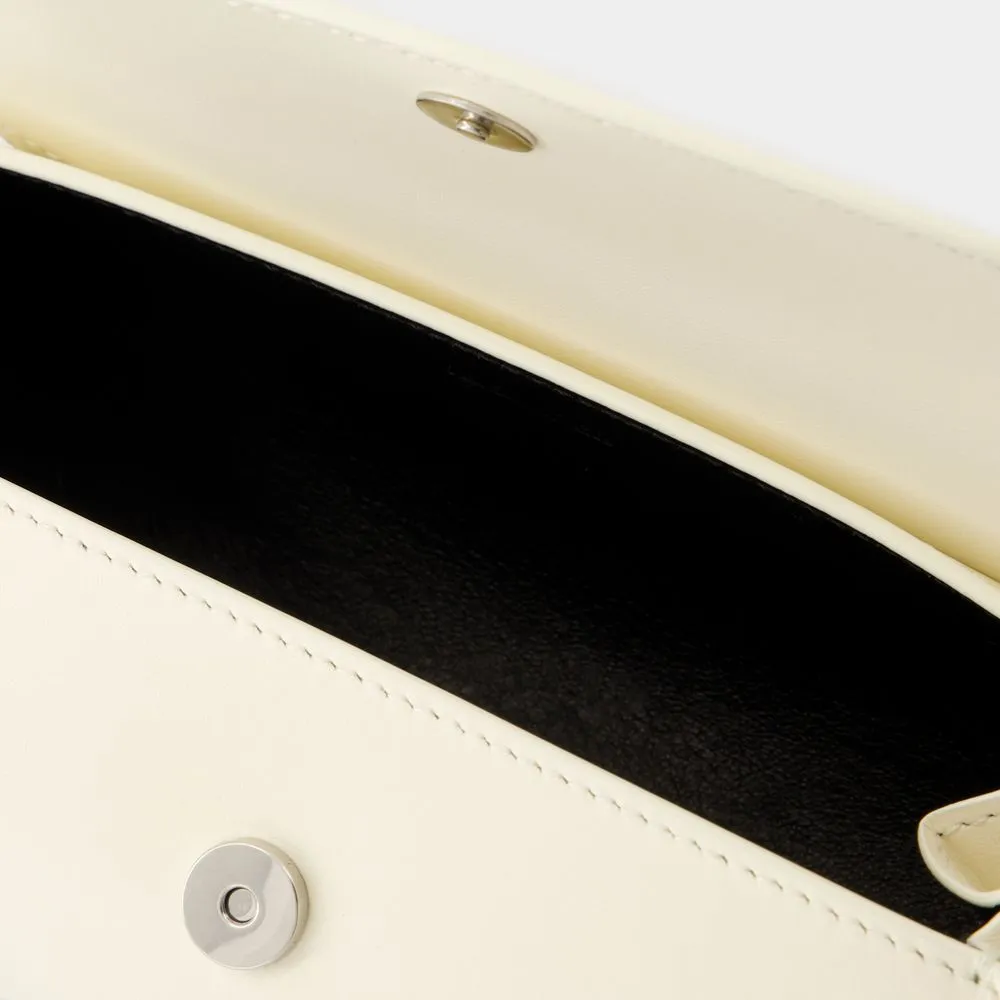 Cannolo Logo Printed Small Clutch Bag