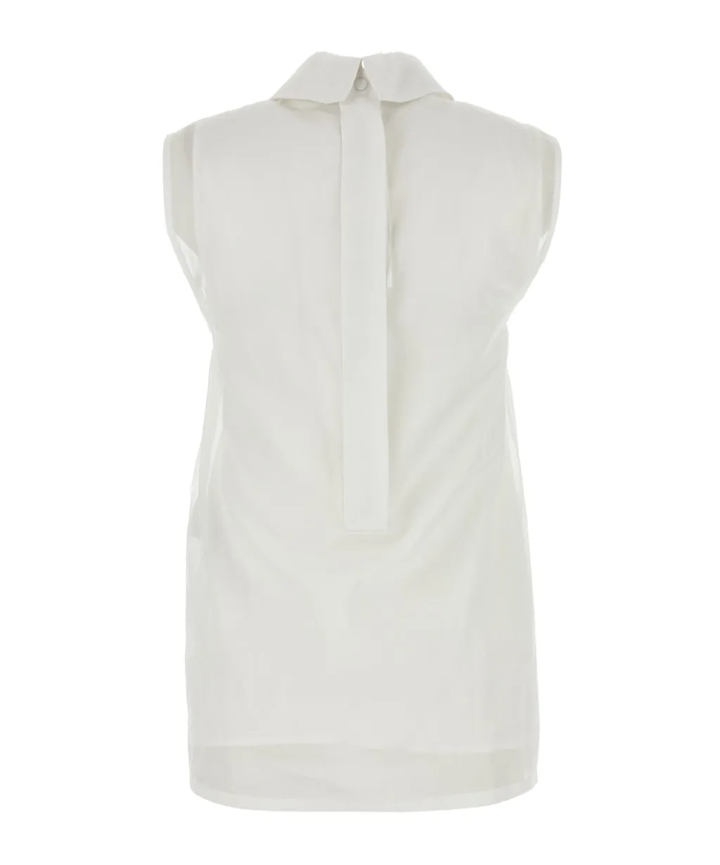 Relaxed Fit Sleeveless Top