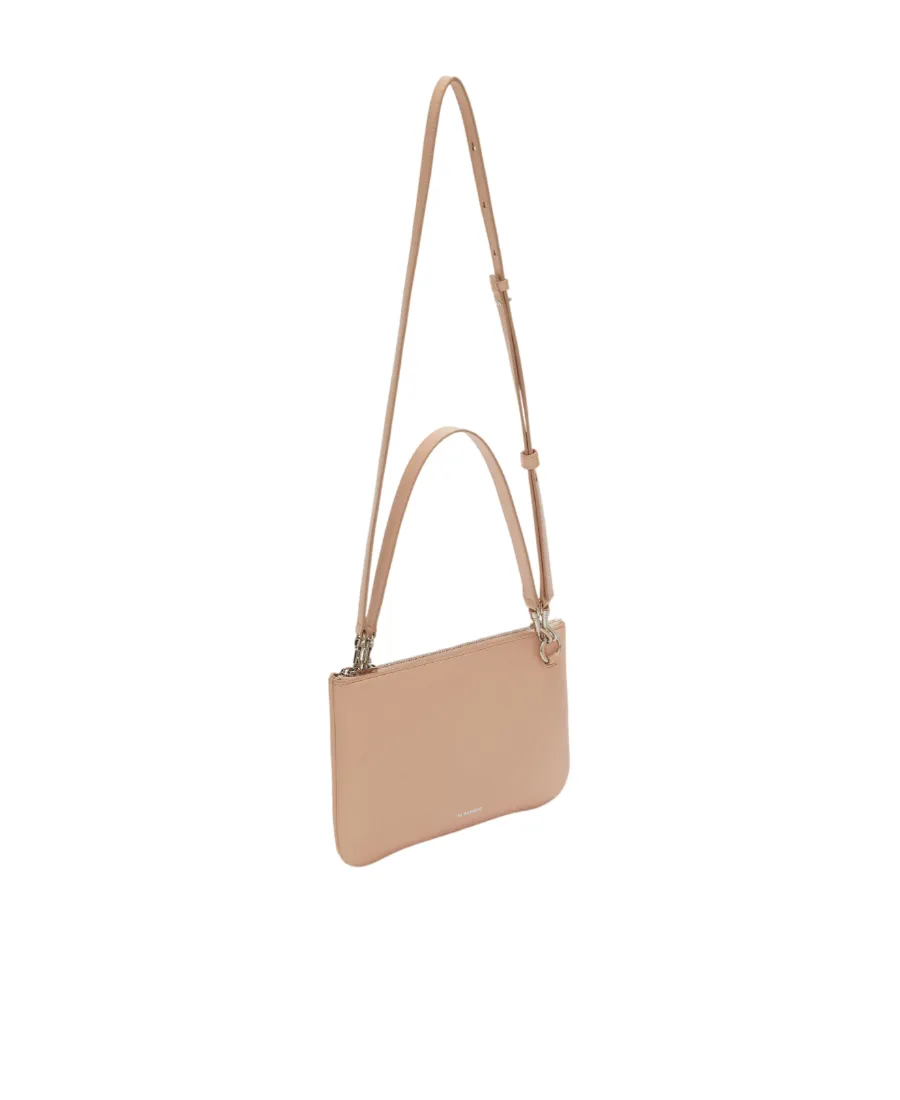 Logo Embossed Medium Shoulder Bag