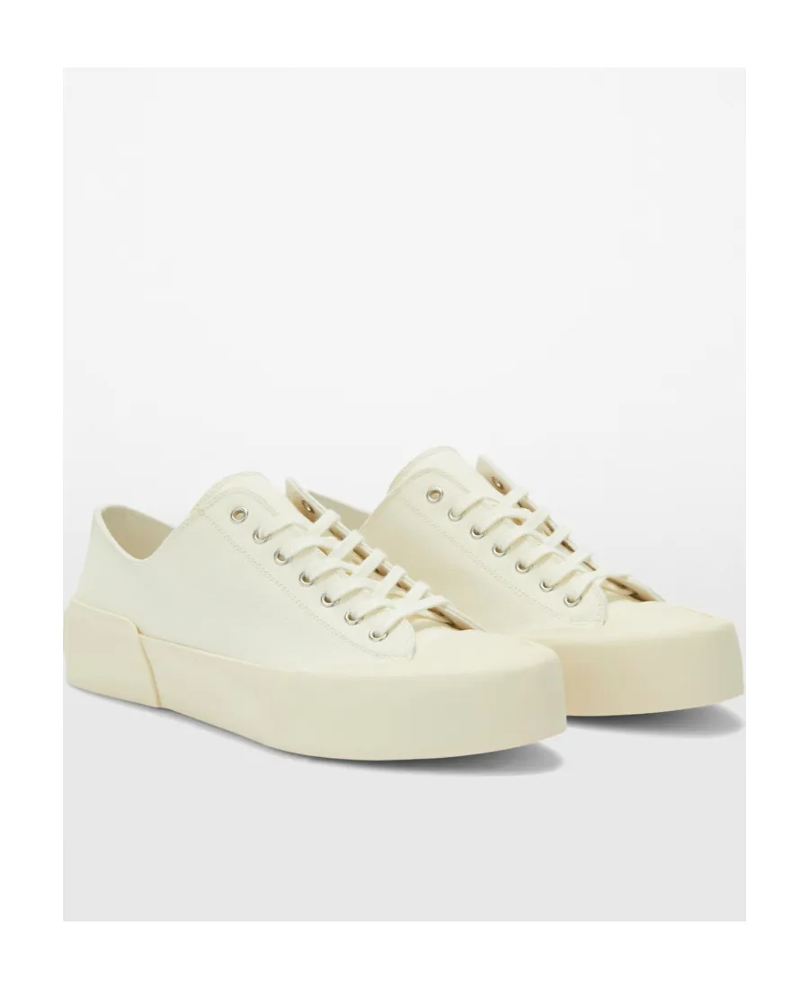Round Toe Lace-Up Sneakers