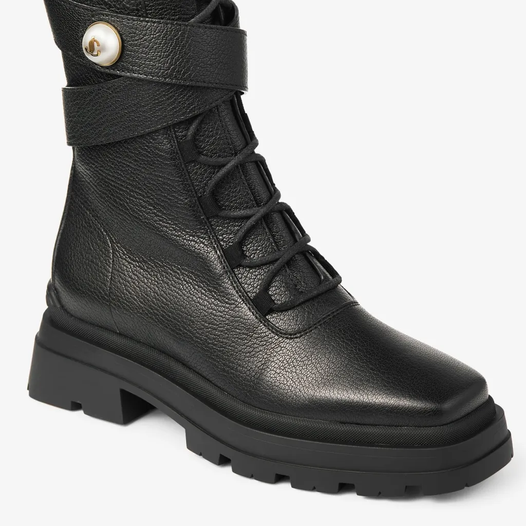 Noemi 45 Lace-Up Ankle Boots