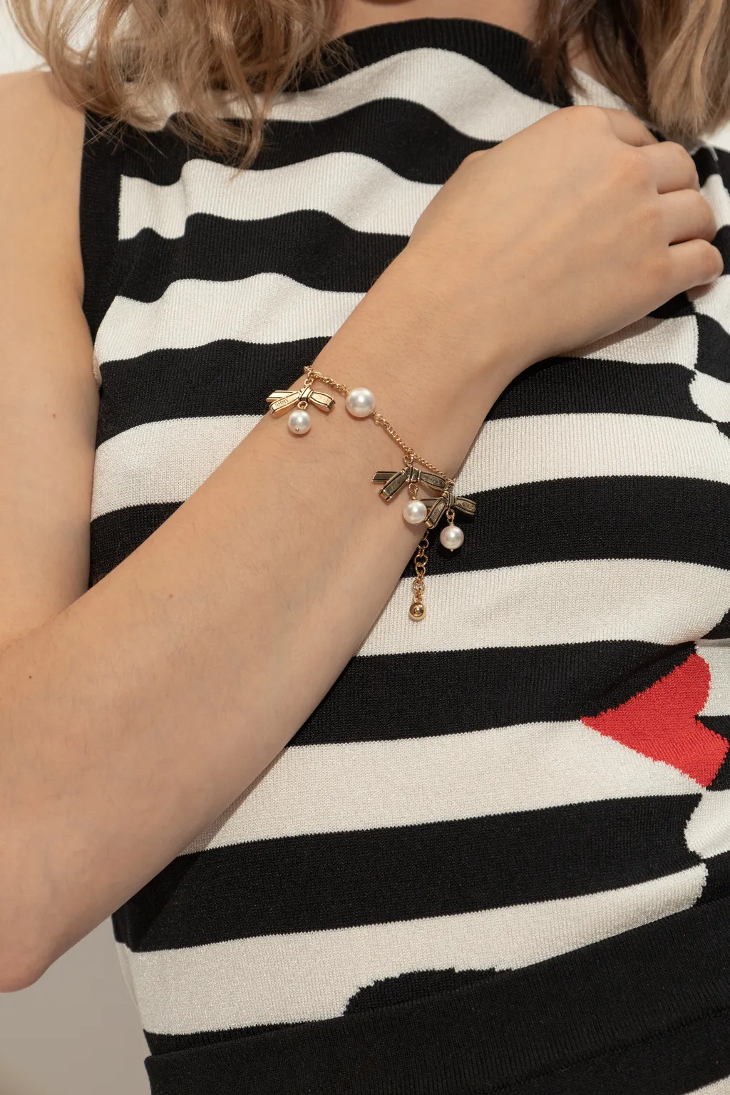 Bow Charm Bracelet
