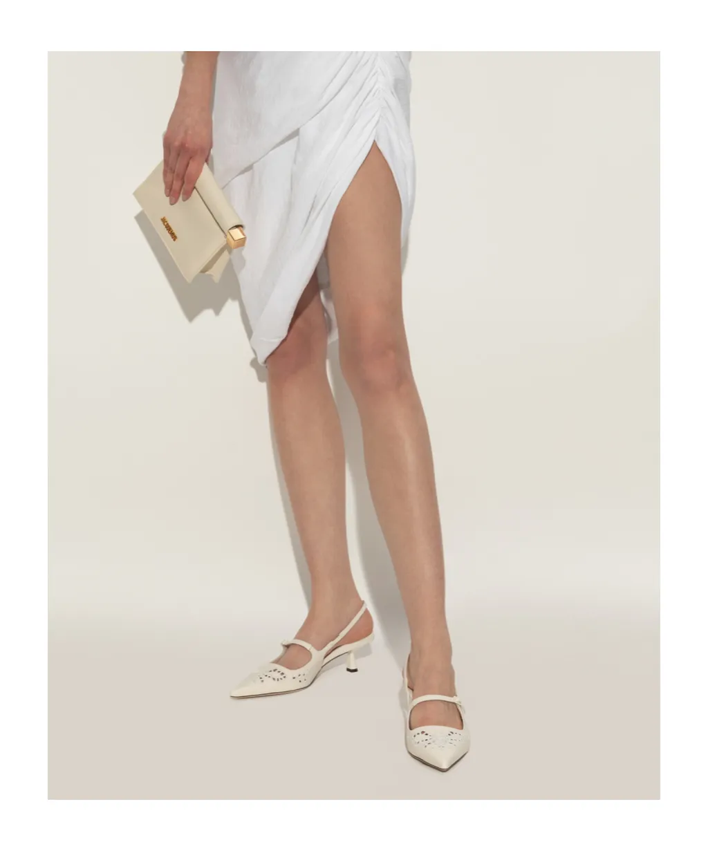 Didi 45 Pointed-Toe Slingback Pumps