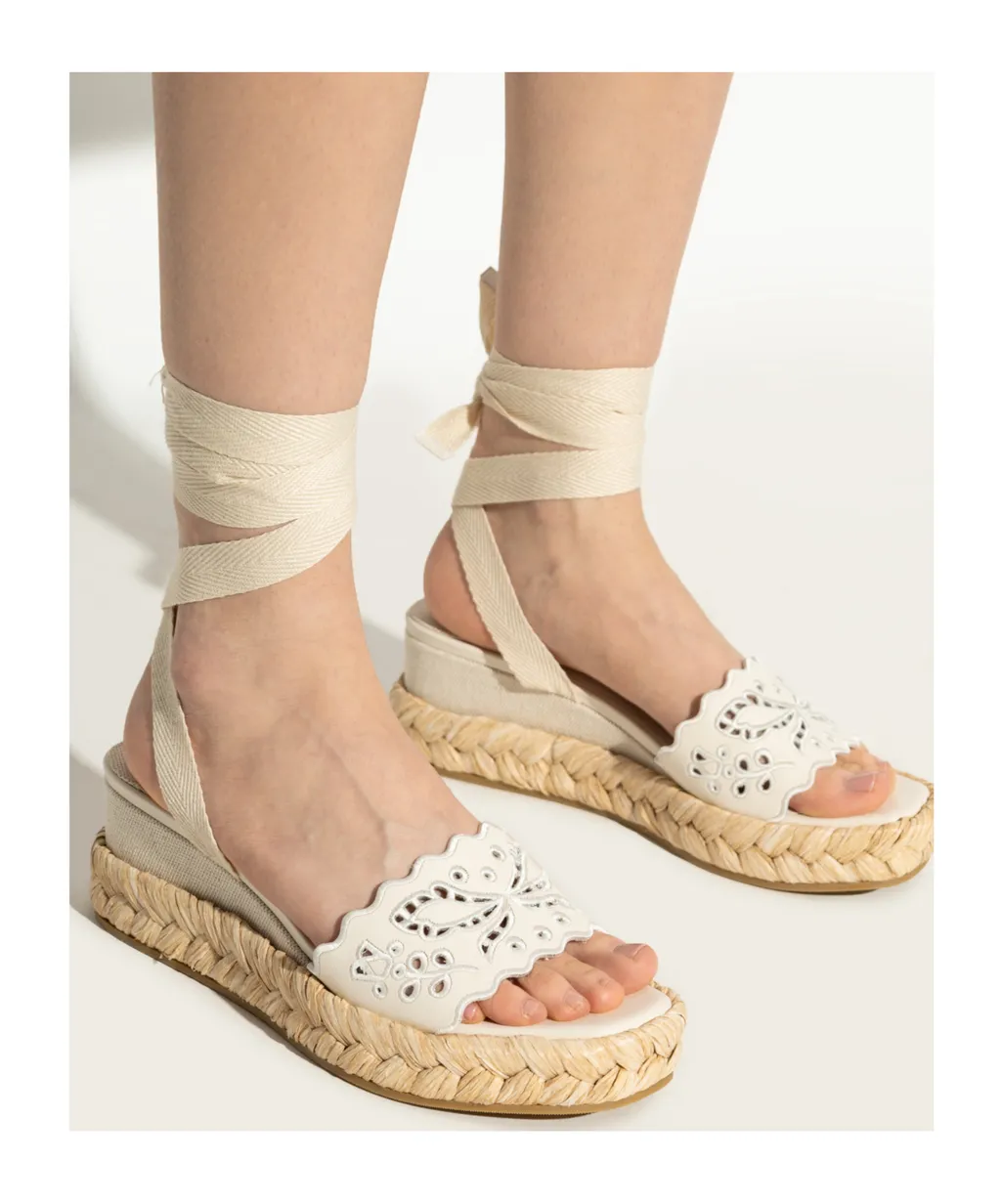 Arlee Wedge Ankle Strap Sandals