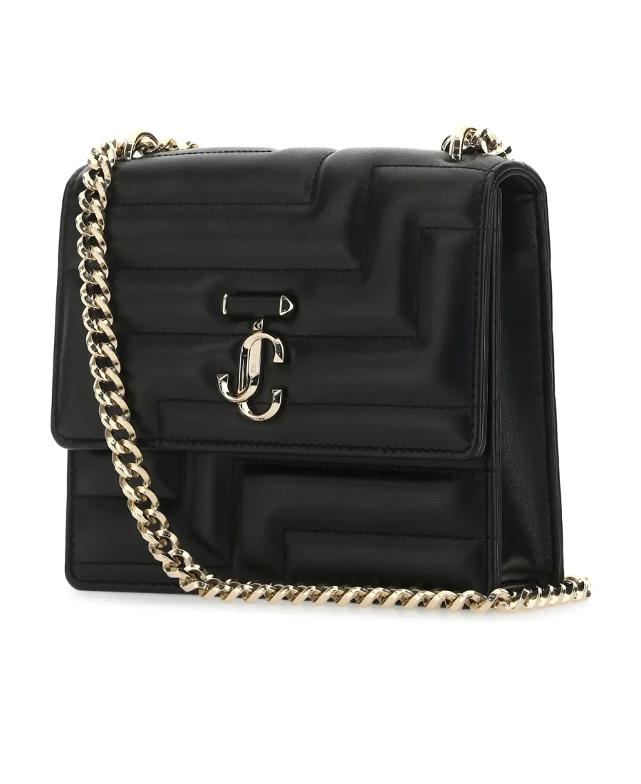 Logo Detailed Quilted Shoulder Bag
