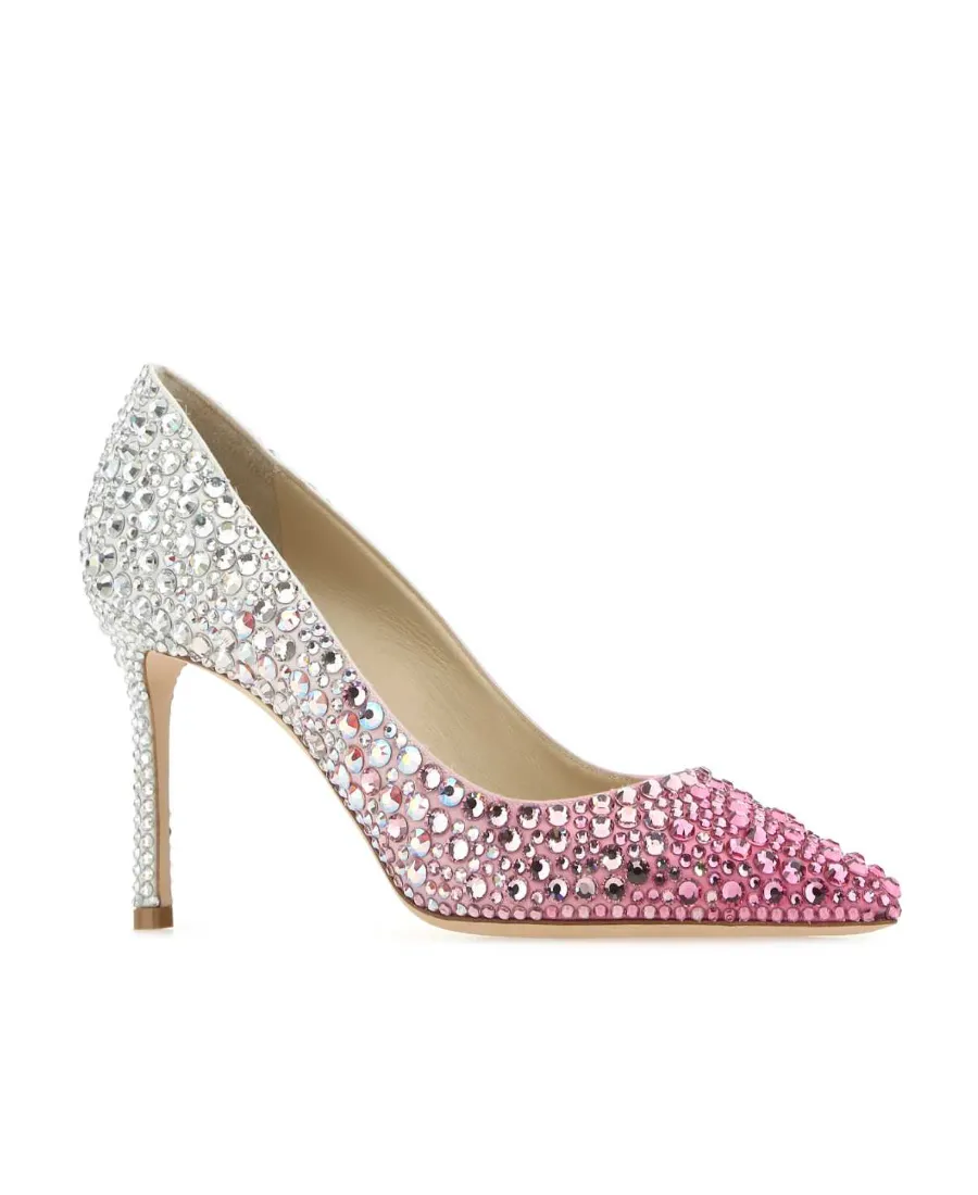 Romy Embellished Two-Toned Pumps