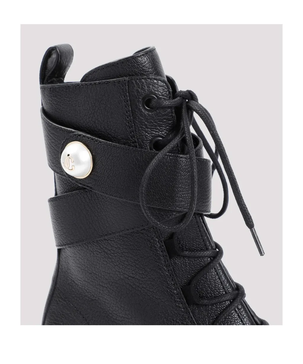 Noemi 45 Lace-Up Ankle Boots