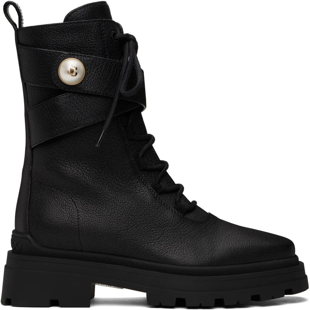Noemi 45 Lace-Up Ankle Boots