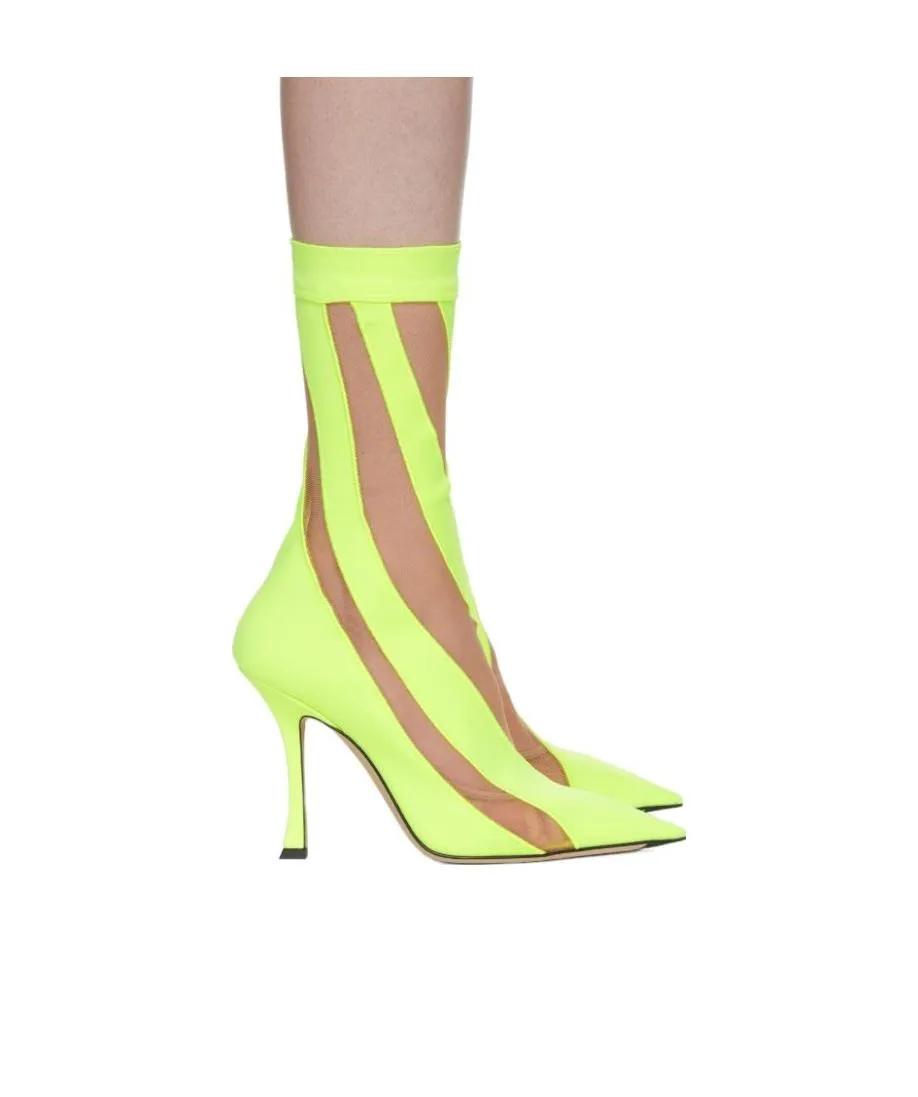 Logo Sock Short Boots