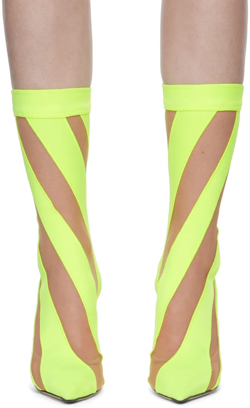 Logo Sock Short Boots