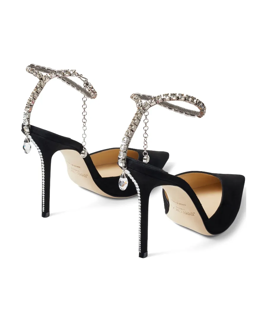 Crystal Embellished High Heels