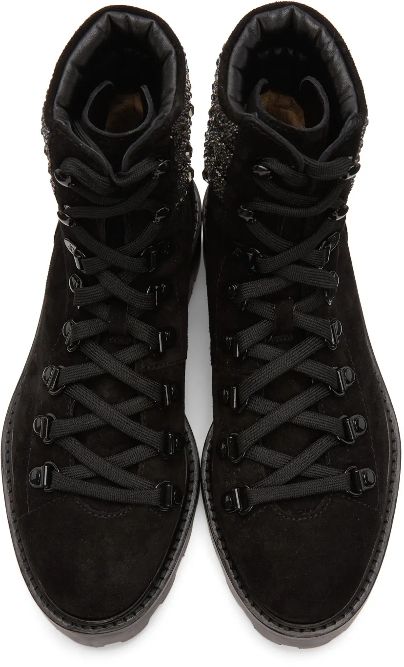 Ankle-Length Lace-Up Boots