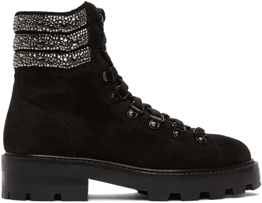 Ankle-Length Lace-Up Boots