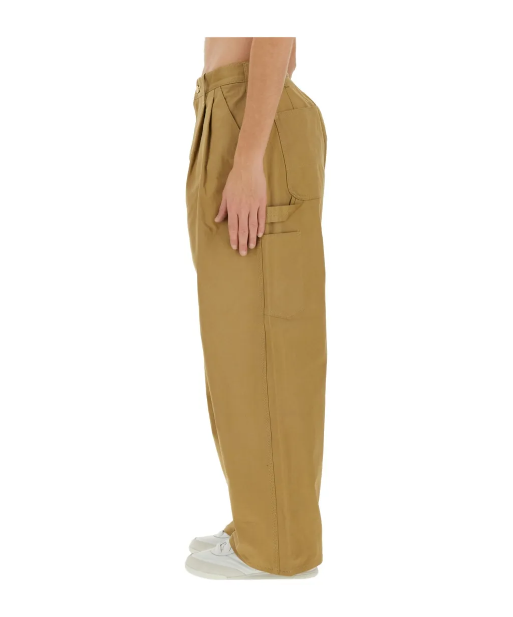 X Carhartt Pants Belt-Loop Casual Pants