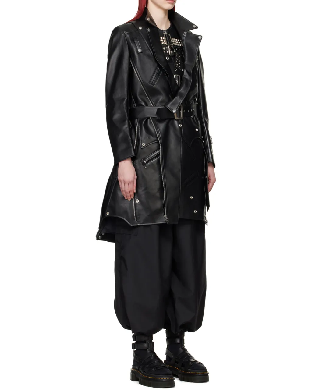 Snap Zipper Casual Coat