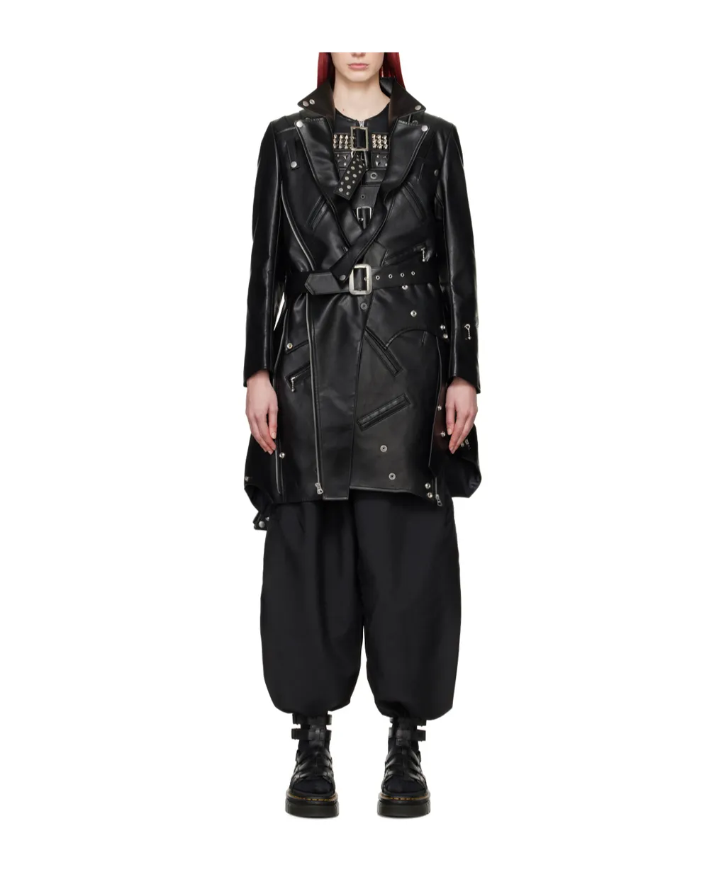 Snap Zipper Casual Coat