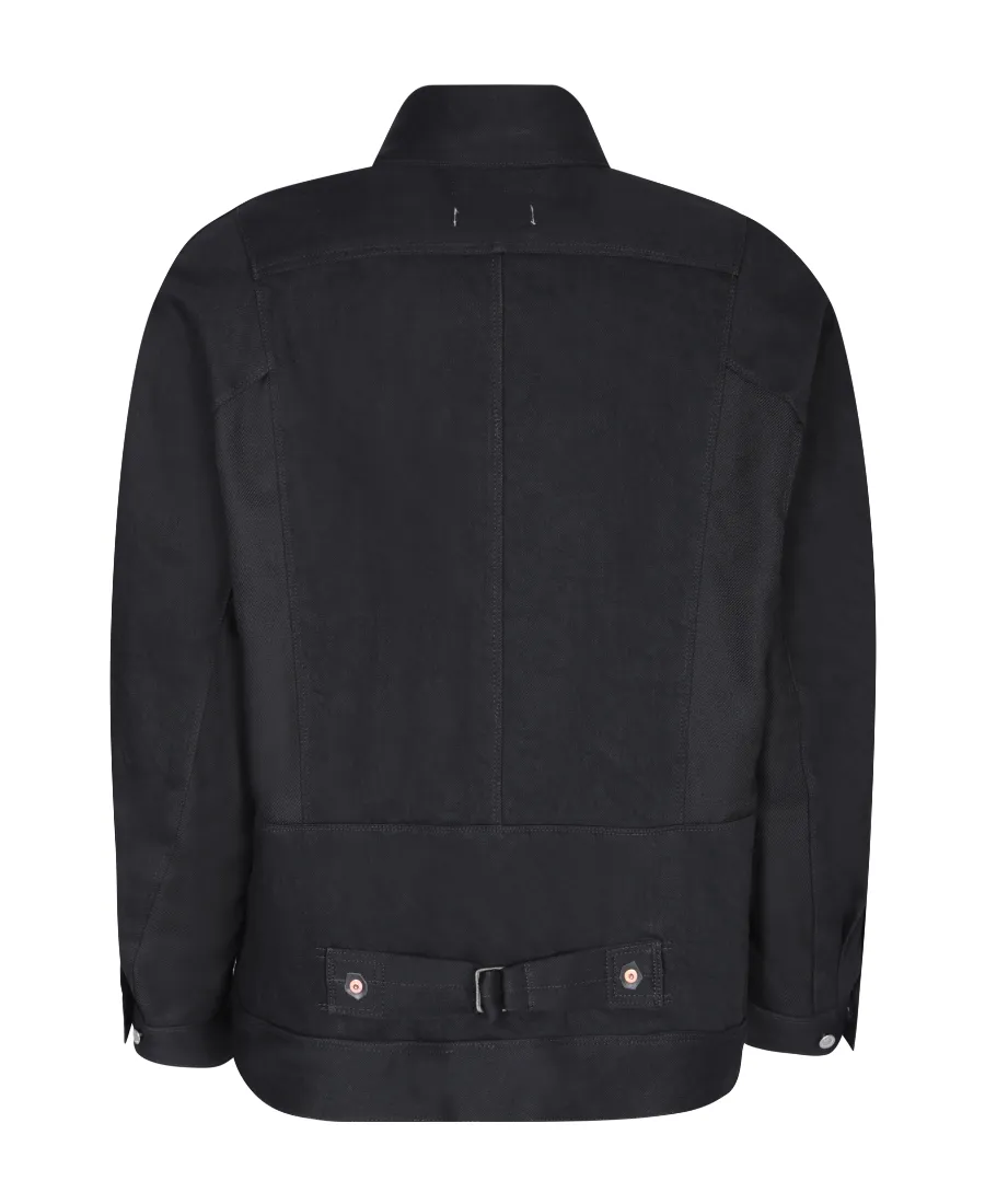 Button Lapel Casual Jacket