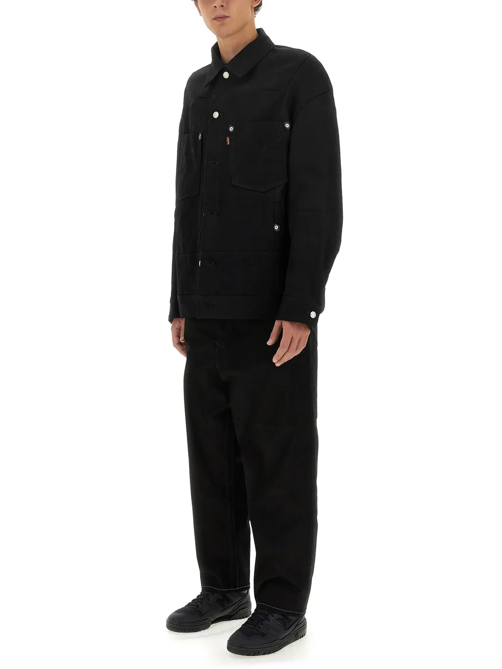 Button Lapel Casual Jacket