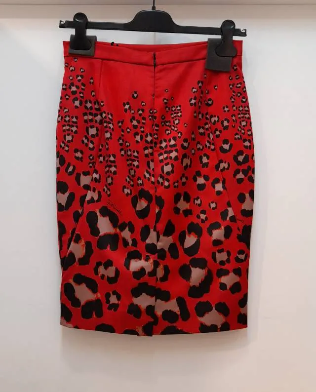 Printed Half-Length Skirt