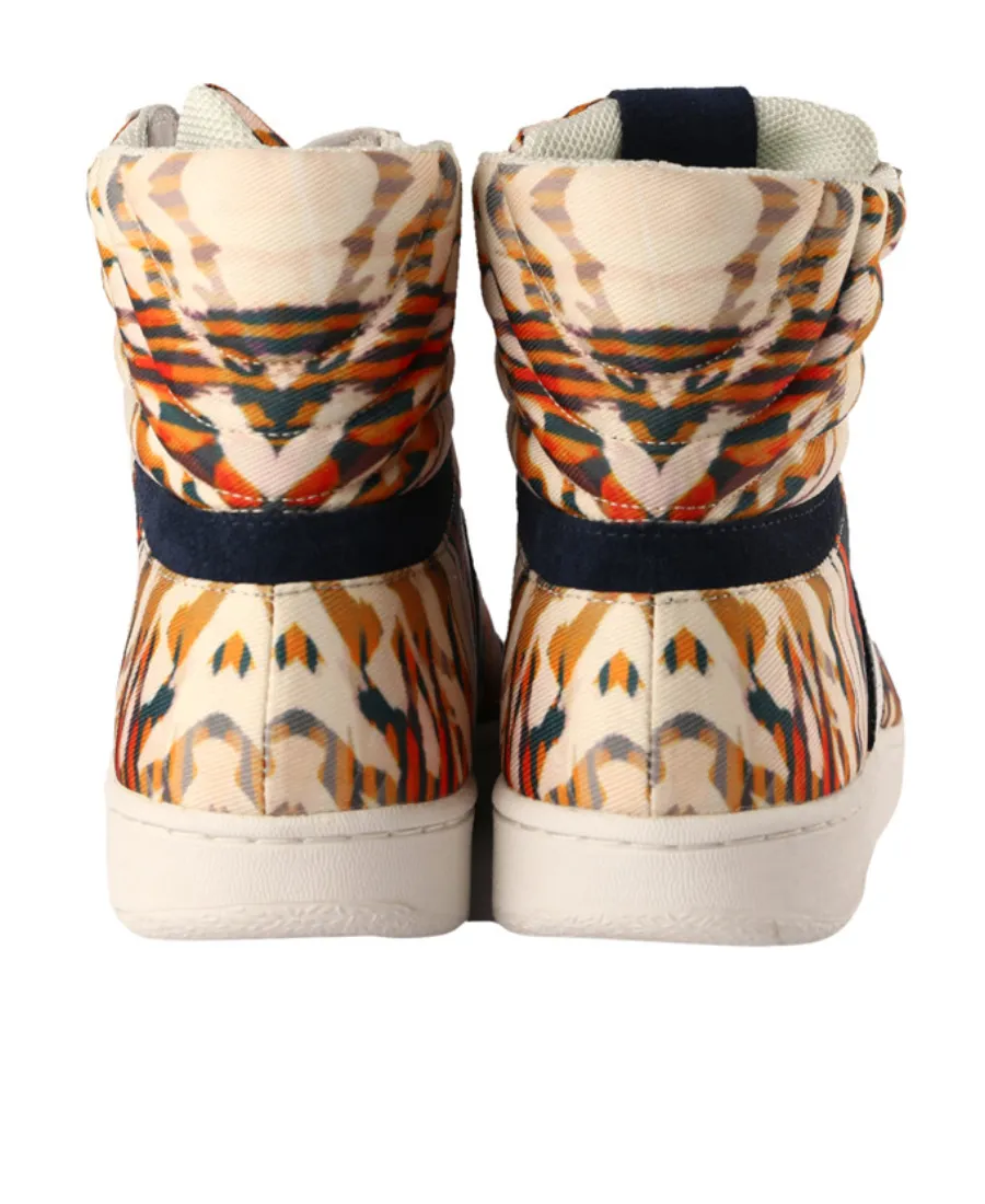 High Lace-Up Casual Sneakers
