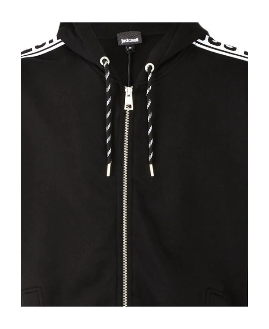 Logo Hooded Casual Jacket