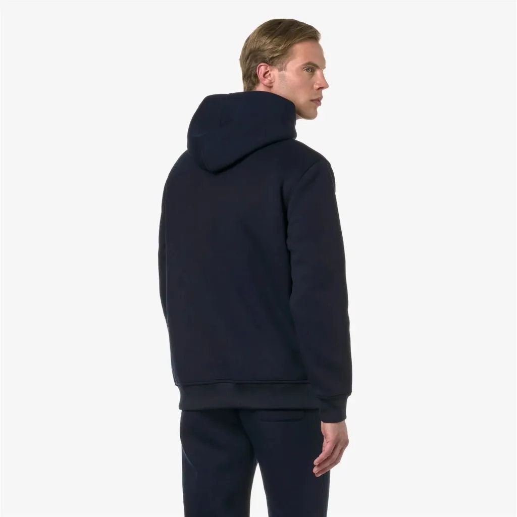 Logo Patch Drawstring Hoodie